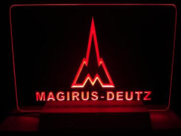 Magirus Deutz LED Schild Oldtimer Feuerwehr LKW